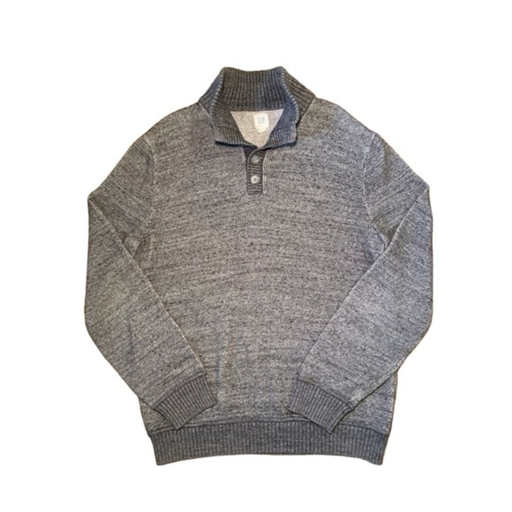 Gap Gray Mock Neck Sweater M